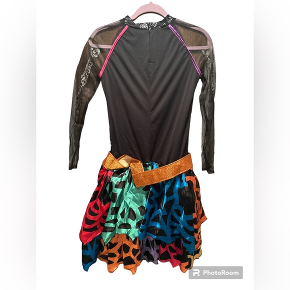 Monster High Skelita Calaveras Dresd Child’s XL 14-16 NWOT DRESS ONLY!! - Picture 2 of 8